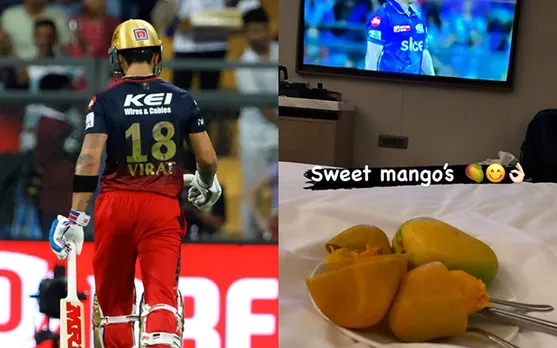 'Ye game bhot lamb jayega' - Fans react as Naveen-ul-Haq shares Instagram story while enjoying MI vs RCB clash