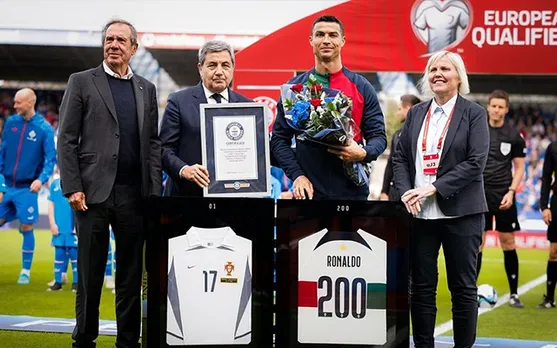 Cristiano Ronaldo sets Guinness World Record becoming first male footballer to make 200 international appearances