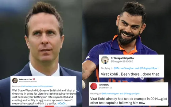 'Been there, done that’- Fans remind Michael Vaughan of Virat Kohli’s greatness after his tweet on Ben Stokes