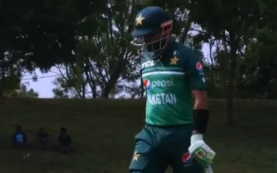 'Kya ka king banega'- Fans react as Babar Azam goes out for a duck in first ODI against Afghanistan