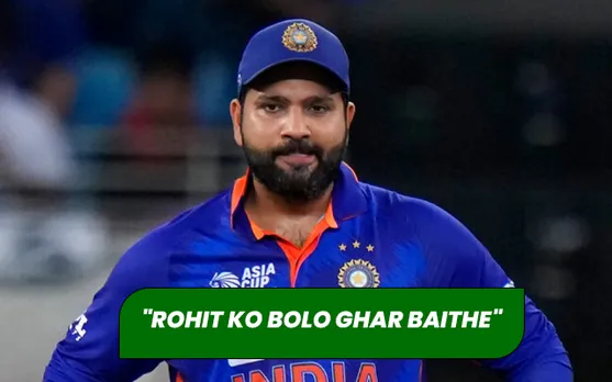 'Rohit ko bolo ghar me baithe'- Former Indian cricketer makes a bold remark on India captain Rohit Sharma
