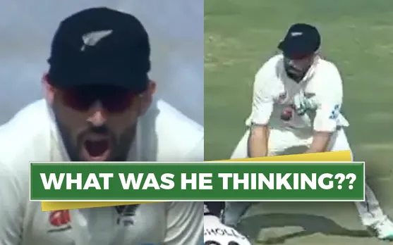 Watch: Daryl Mitchell spotted yawning before he drops Babar Azam's catch in 1st Test against Pakistan