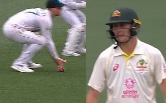 Watch: Marnus Labuschagne survives a controversial slip catch in the third Test against South Africa