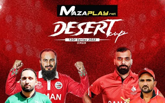 Mazaplay.net handed title sponsorship for Desert Cup T20I Series 2022