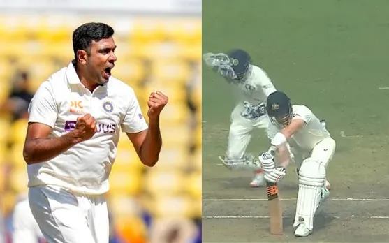 'Kya comeback krega re tu' - Fans react as Ravichandran Ashwin dismisses Steve Smith for a duck in the 2nd Test