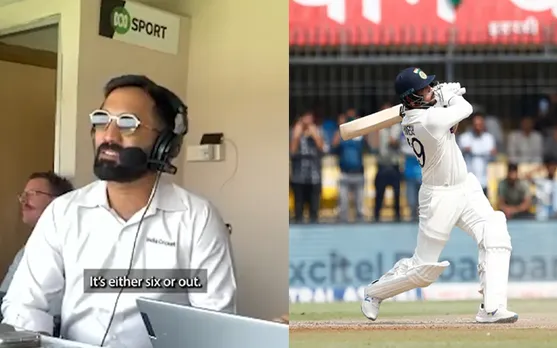 Watch: Dinesh Karthik predicts Umesh Yadav would hit a six first ball, turns out to be exactly true