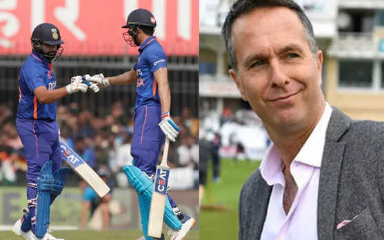 Michael Vaughan talks about India's approach against New Zealand during 1st innings of 3rd ODI