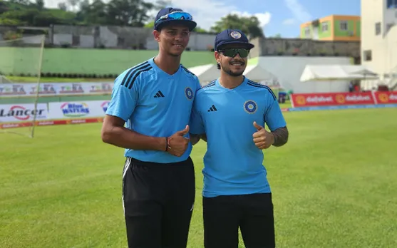 'Idhar bhi stat padding' - Fans react as Yashasvi Jaiswal and Ishan Kishan make Test debuts for India against West Indies