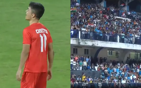 WATCH: Bengaluru crowd celebrates India's victory with 'Maa Tujhe Salaam' chants in SAFF Championship final