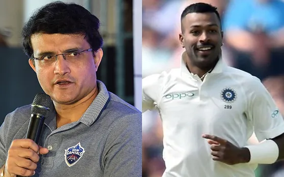'4 overs toh daal nahi paata T20 me' - Fans react as Sourav Ganguly wants Hardik Pandya to make comeback in Test cricket