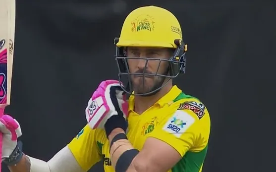 Wo form nahi yellow dress ka effect hai’ – Fans shower praise on Faf du Plessis as he plays yet another brilliant knock in SA20