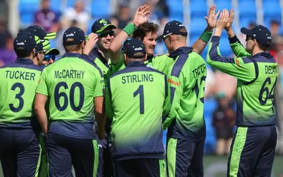 Ireland announce 15-member squad for 3-match T20I series against India