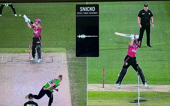 Aakash Chopra questions the umpiring in the Big Bash League after Jordan Silk was given out in controversial fashion