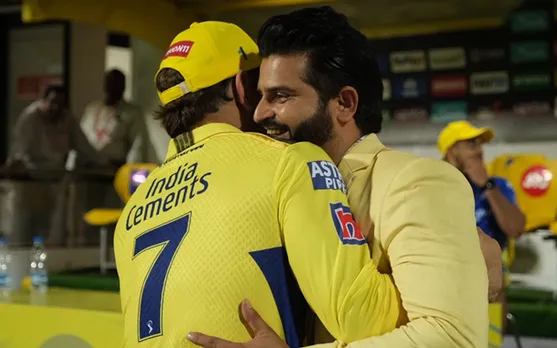 Watch: MS Dhoni reunites with Chennai legends Suresh Raina, Robin Uthappa after ITL win, video goes viral