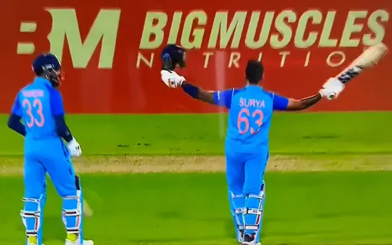 Watch: Suryakumar Yadav celebrates his brilliant ton against New Zealand with Hardik Pandya