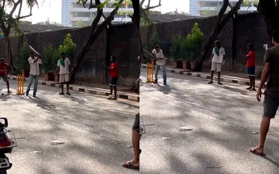 'Kahin toh batting ka mauka mila' - Fans react as Yuzvendra Chahal posts video of playing gully cricket