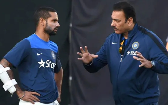 'Saahi baat bola hain' - Fans react as Ravi Shastri feels Shikhar Dhawan was 'badly treated' by Team India