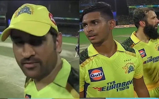 'Chalaak bro chalaak, you're very chalaak' - Fans react as MS Dhoni's smart move allowed Matheesha Pathirana to bowl against GT