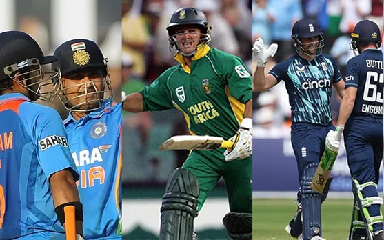 Top 10 highest scores by teams in the history of the ODI format