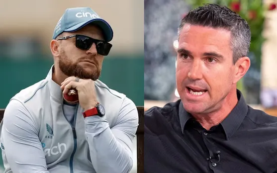 'Please explain this to me' - Kevin Pietersen questions Brendon McCullum about England's audacious declaration in 1st inning of Edgbaston Ashes Test