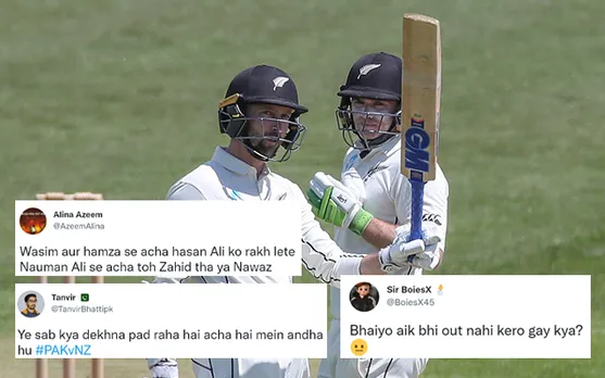 ‘Abe ek wicket toh lelo’- Fans disappointed as New Zealand end Day 2 on high against Pakistan in 2nd Test