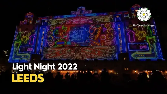 The Spectacular Light Night Yorkshire Event 2022: Illuminating the Coastal Skies