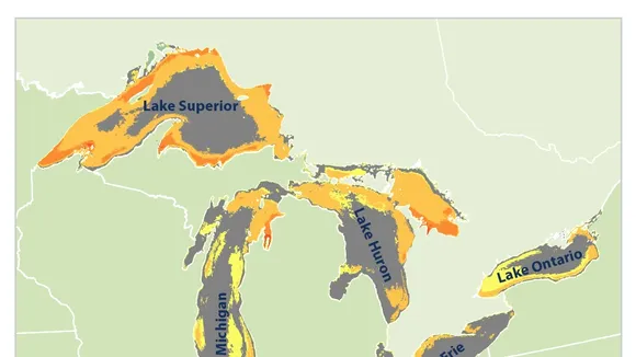 Warming Winters and Vanishing Ice: Climate Change's Grip on the Great Lakes