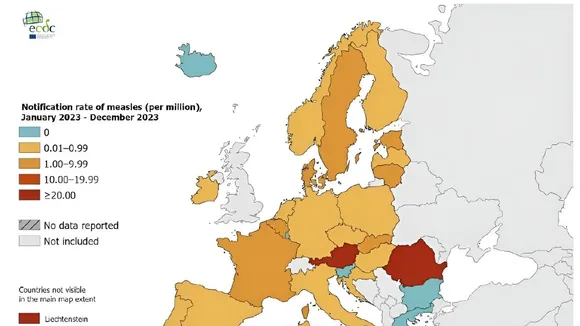Urgent Call for Increased Vaccination Coverage as Measles Cases Rise in EU/EEA