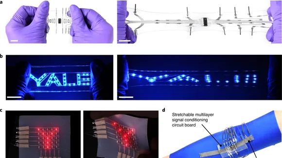 Advancements in Vertically-Separated Multilayer Stretchable Circuit (VSMSC) Design: A Leap Towards Efficient and Compact Electronics