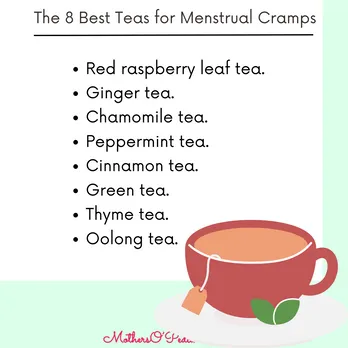 teas for period cramps relief