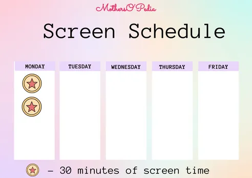 screen stime scheduel