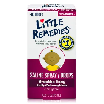 Amazon.com: Little Remedies Saline Spray and Drops, Safe for ...