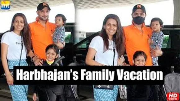 Harbhajan Singh's Son Jovan FIRST Vacation With Mother Geeta Basra & Sister Hinaya Heer