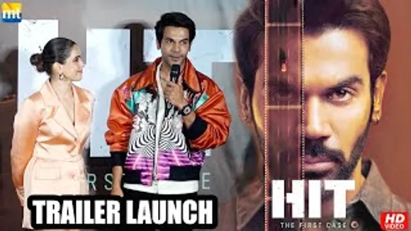 Rajkummar Rao & Sanya Malhotra Look Gorgeous During The Trailer Launch Of 'Hit - The First Case'