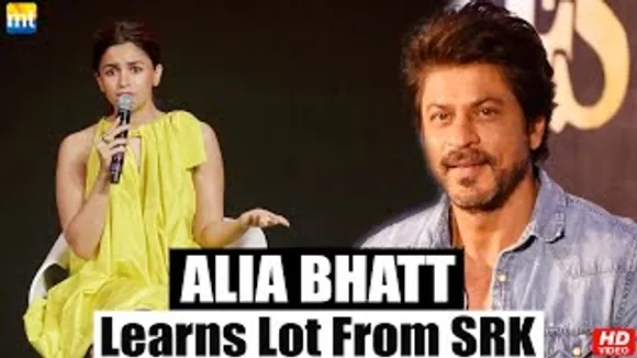 Alia Bhatt reveals what Shah Rukh Khan told her and what she learnt from him during 'Darlings' Making