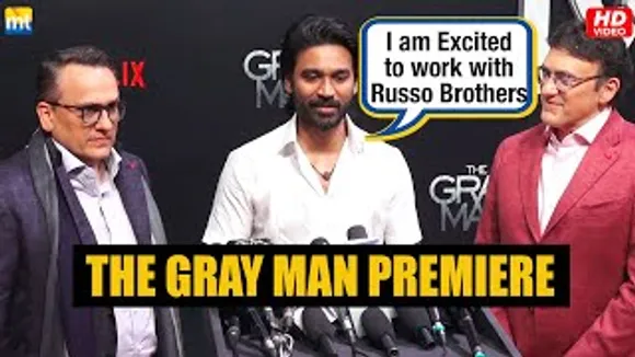 Dhanush is very excited to work with Russo Brothers in 'The Gray Man'