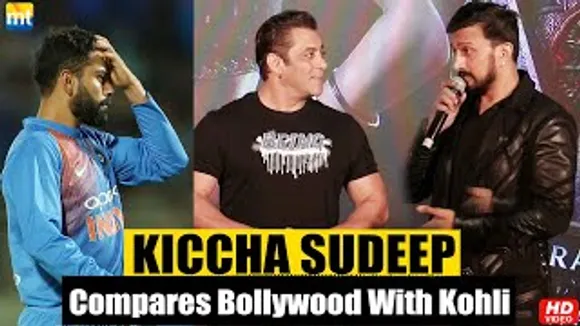 Kichcha Sudeep defends Bollywood against South By Comparing with Virat Kohli