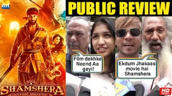 'Shamshera Nahi Dekha Toh Kuch Nahi Dekha' | Public Review | Ranbir Kapoor, Vaani Kapoor