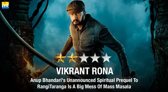 Vikrant Rona Review : Anup Bhandari's Unannounced Spiritual Prequel To RangiTaranga Is A Big Mess Of Mass Masala