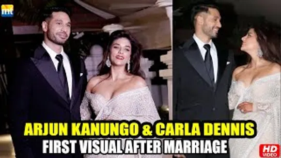 Newly Married Arjun Kanungo & Carla Dennis | First Visual After Getting Married