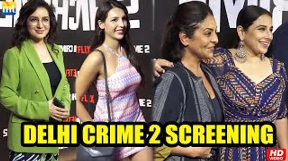 Vidya Balan, Shefali Shah, Tisca Chopra, Siddharth Roy Kapur, Rasika Dugal And Others AT 'Delhi Crime SEASON 2' Screening