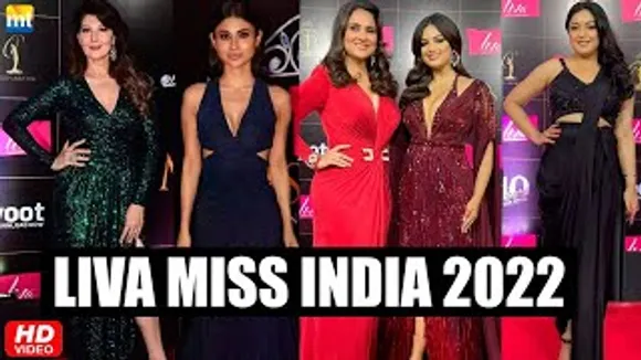 LIVA Miss Diva 2022 With Lara Dutta, Harnaaz Sandhu, Mouni Roy, Sangeeta Bijlani, Tanushree Dutta And others