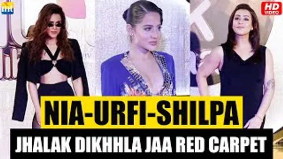 SIZZLING Urfi Javed, Nia Sharma & Shila Shinde at Jhalak Dikhhla Jaa 10 RED Carpet