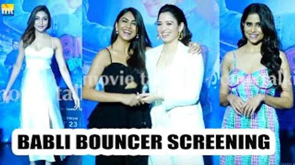 Babli Bouncer SCREENING With Mrunal Thakur, Tamannaah Bhatia, Madhur Bhandarkar, Donal Bisht, Sai Tamhankar And Others Celebs