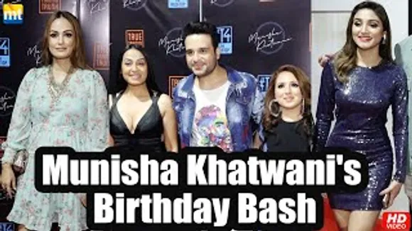 Kashmera Shah, Krushna Abhishek, Nisha Rawal & Donal Bisht And Others At Munisha Khatwani's Birthday Bash