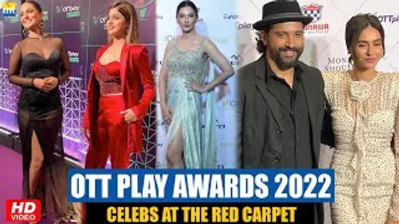 Shamita Shetty, Farhan Akhtar, Shibani Dandekar, Hina Khan, Gauahar Khan And Other At OTTplay Awards 2022 Red Carpet