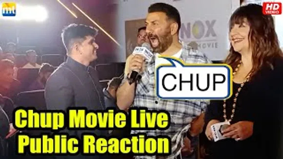 Sunny Deol & Pooja Bhatt visit Theatre to watch LIVE audience reaction on their film 'CHUP'