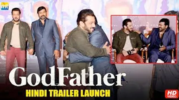 Salman Khan & Chiranjeevi's 'GodFather' promises action feast for fans | Hindi Trailer Launch Uncut Video