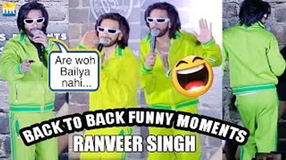 Ranveer Singh HILARIOUS Moment 😄 at Devi Sri Prasad's O Pari song Launch