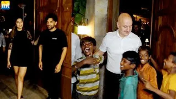 Saiee Manjrekar, Anupam Kher gathered with kids, Guru Randhawa for 'Kuch Khattaa Ho Jaay' event